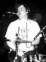 Neckbones drummer Forrest Hewes